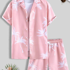 Ensemble Tropical Chic pour Été - Confort Léger et Style Coordonné
