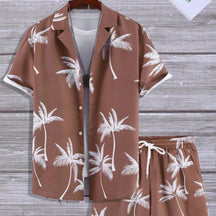 Ensemble Tropical Chic pour Été - Confort Léger et Style Coordonné