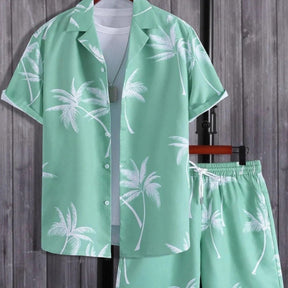 Ensemble Tropical Chic pour Été - Confort Léger et Style Coordonné