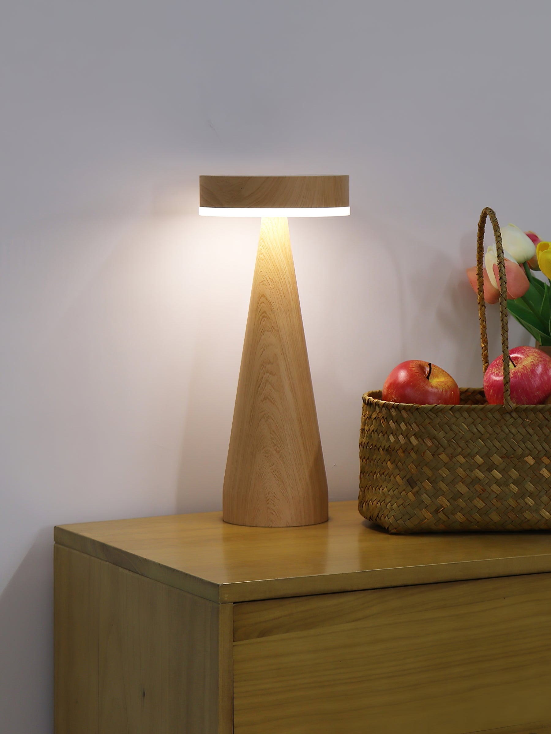 Lampe de Table Nautique Rechargeable - Élégance Inspirée par la Mer