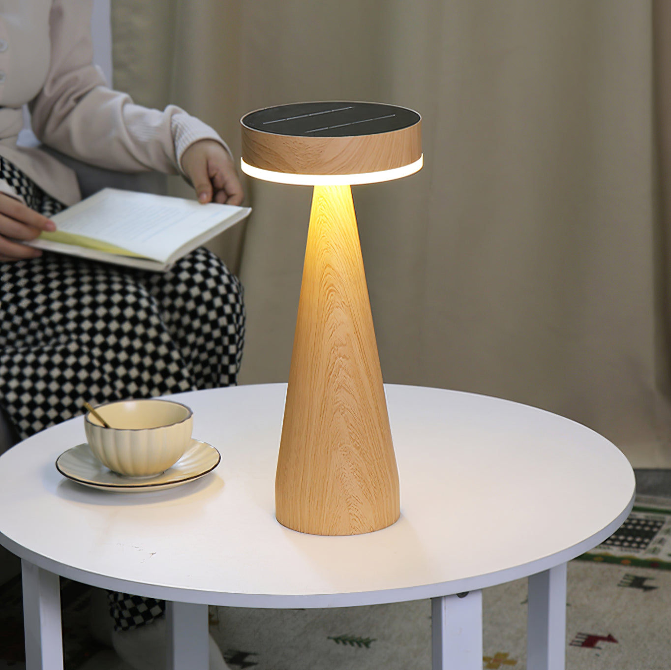 Lampe de Table Nautique Rechargeable - Élégance Inspirée par la Mer