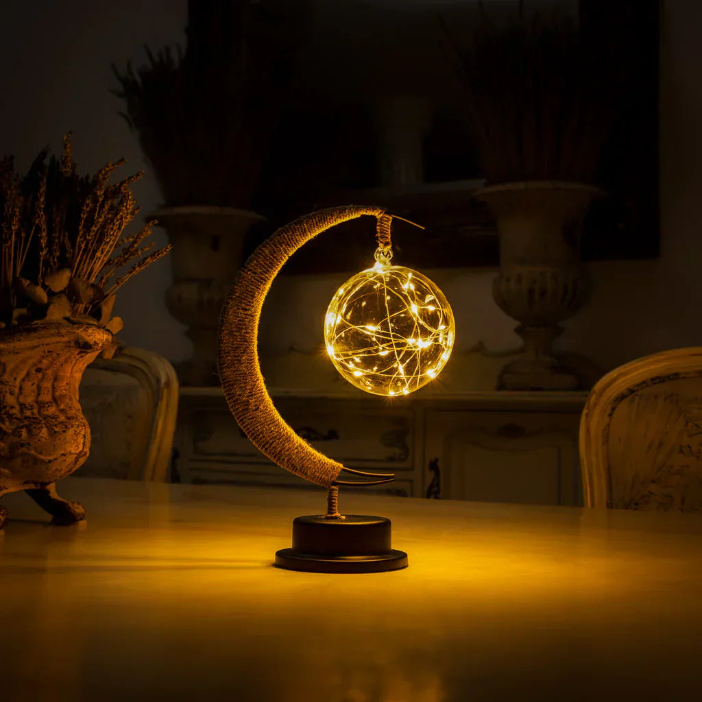 Lampe de Lune LED - Ambiance Apaisante et Magique