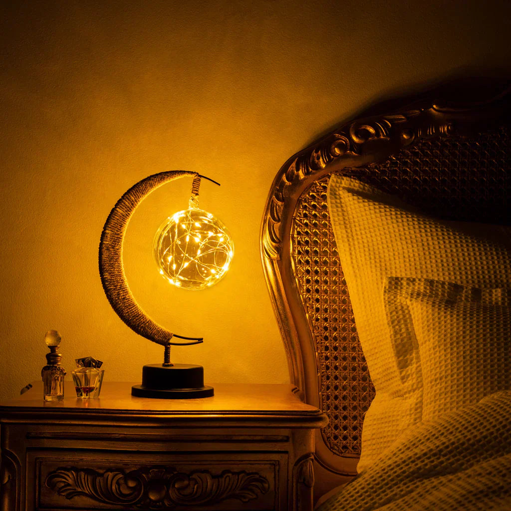 Lampe de Lune LED - Ambiance Apaisante et Magique