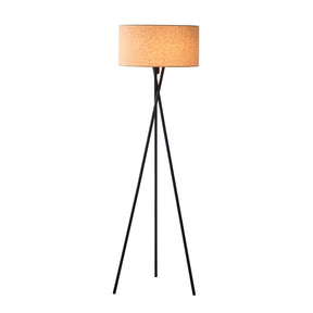 Lampe de Sol en Soie - Élégance Contemporaine et Atmosphère Chaleureuse