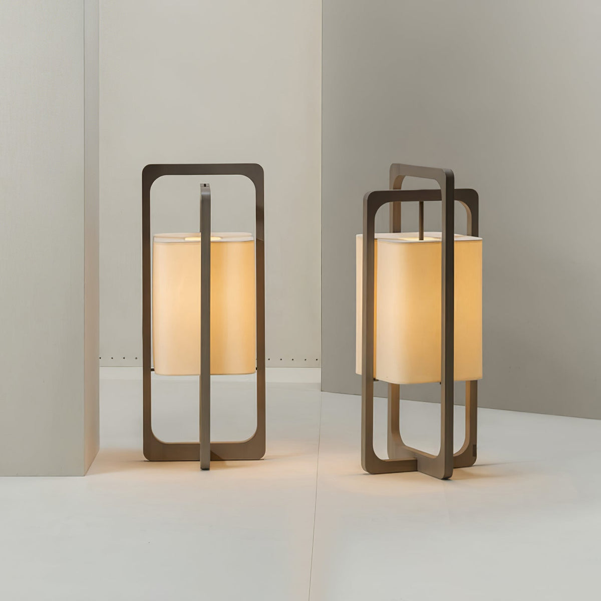 Lampe de Table Moderne en Bois - Design Raffiné et Atmosphère Intime