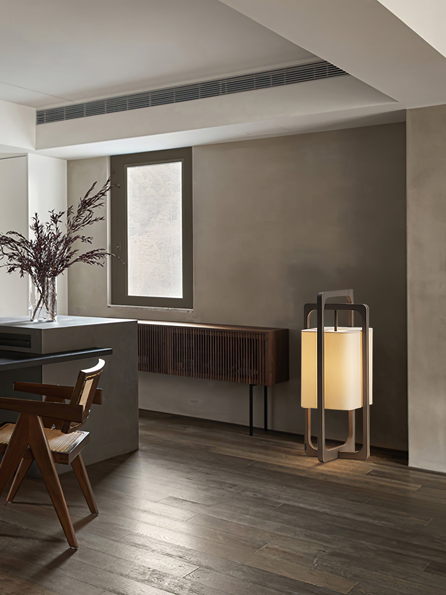 Lampe de Table Moderne en Bois - Design Raffiné et Atmosphère Intime