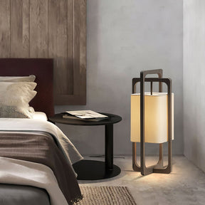 Lampe de Table Moderne en Bois - Design Raffiné et Atmosphère Intime