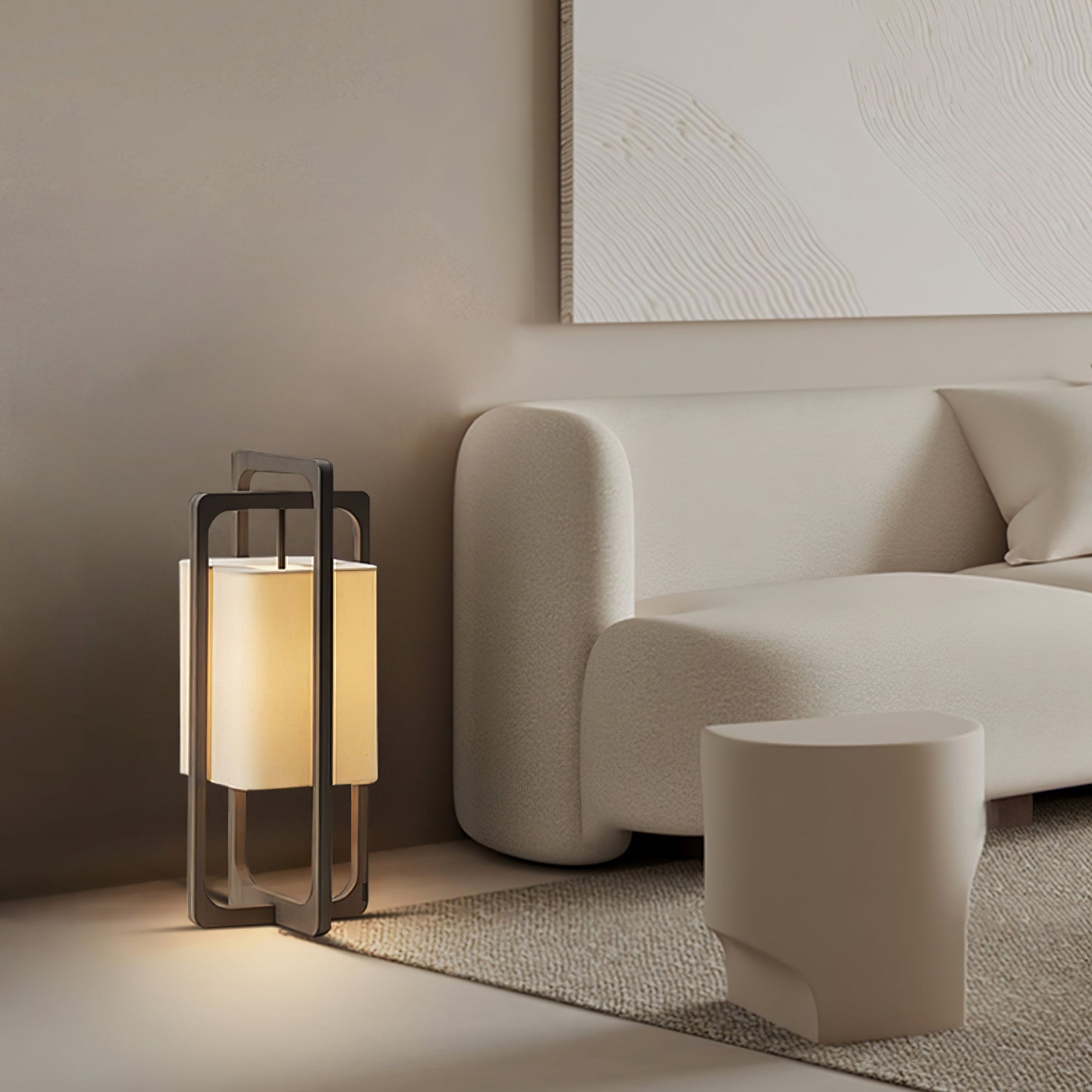 Lampe de Table Moderne en Bois - Design Raffiné et Atmosphère Intime