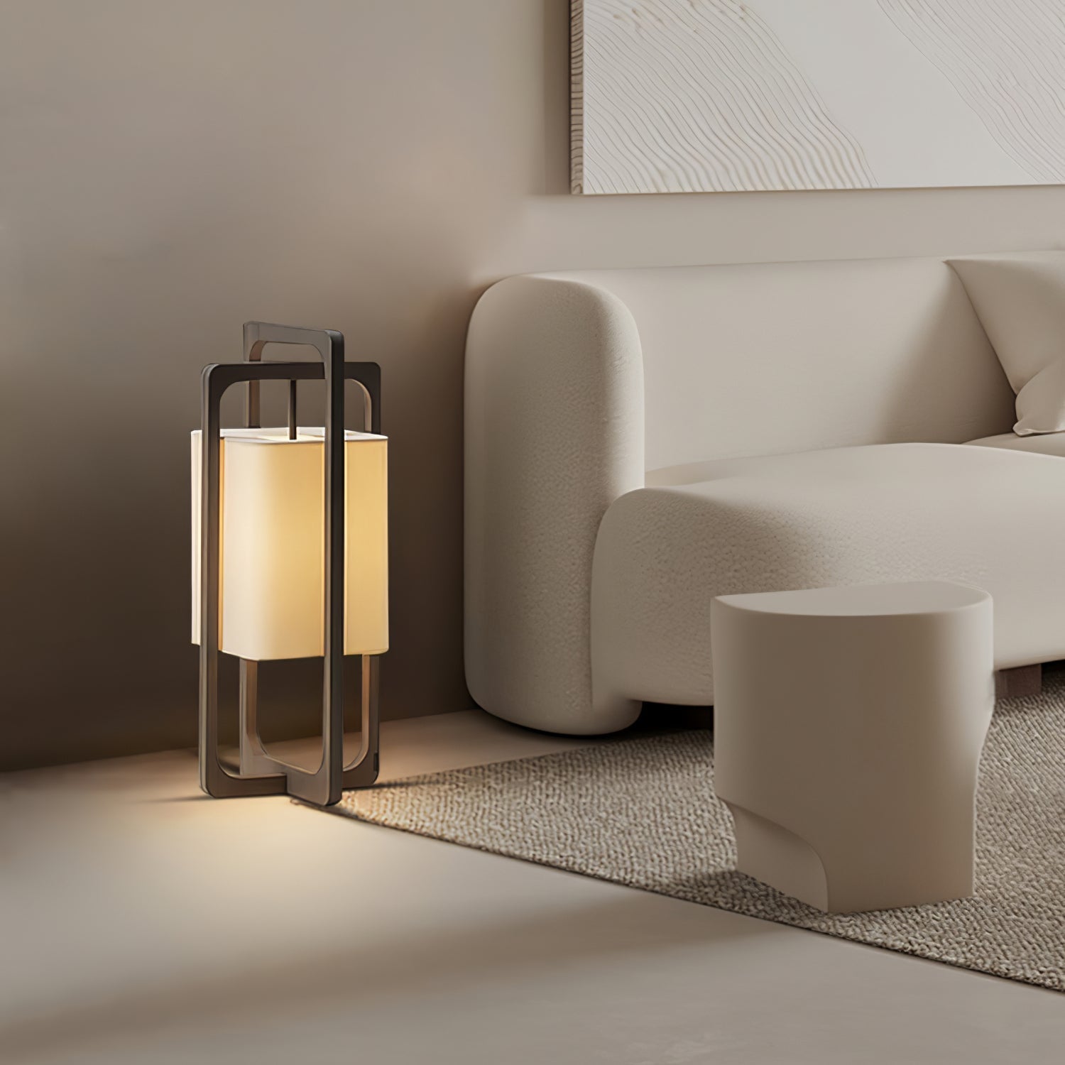 Lampe de Table Moderne en Bois - Design Raffiné et Atmosphère Intime