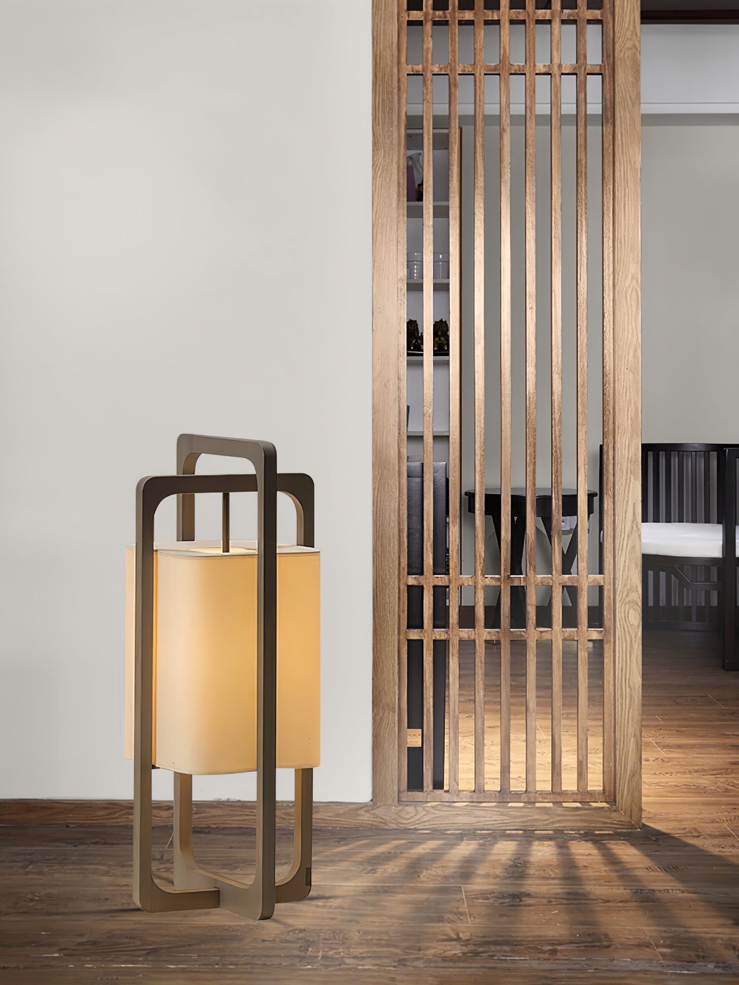 Lampe de Table Moderne en Bois - Design Raffiné et Atmosphère Intime
