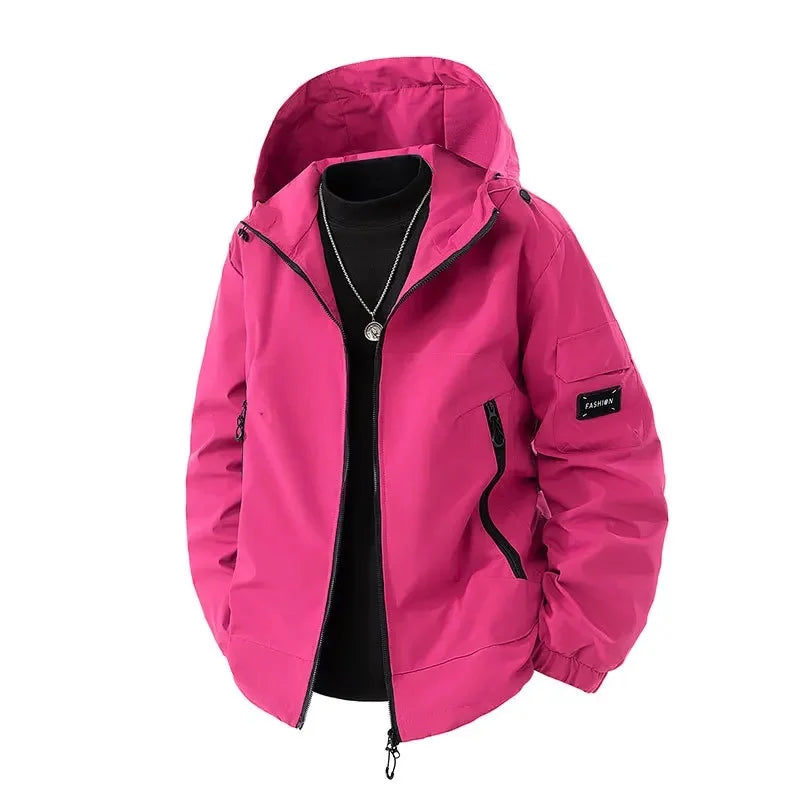 Veste Puffer Isolée pour Hommes - Capuche et Coupe Ample pour Hiver