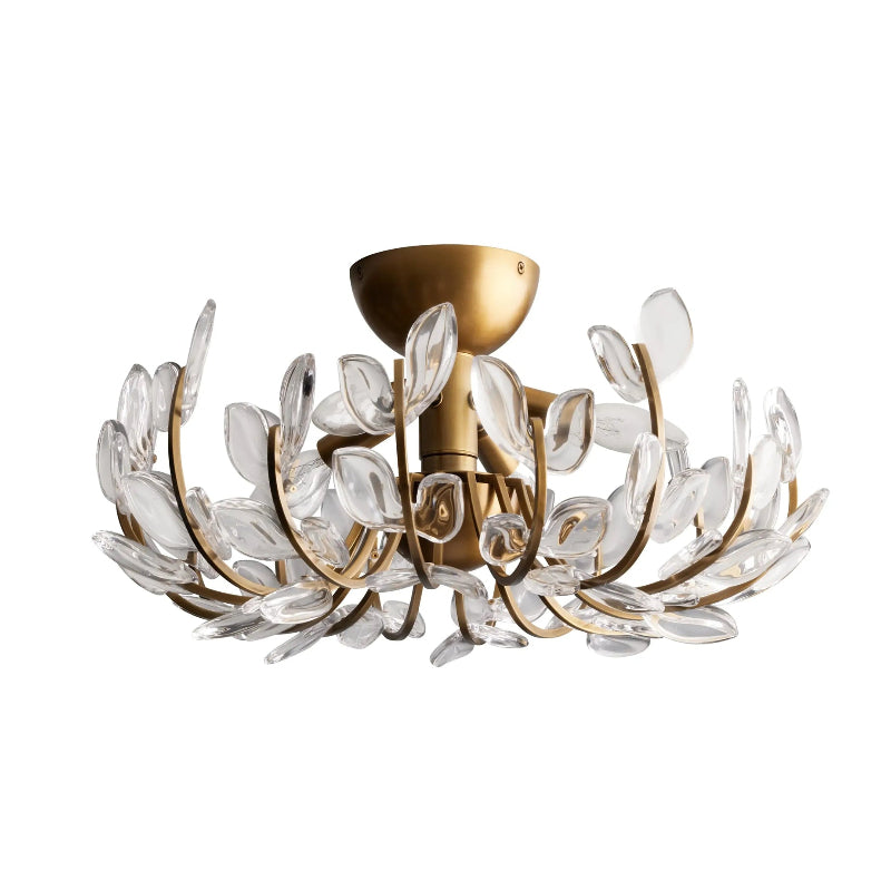 Lampe de Plafond Vintage en Métal - Élégance Intemporelle et Détails Raffinés