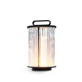 Lampe de Jardin Solaire en Verre - Éclairage Élégant et Résistant aux Intempéries