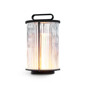 Lampe de Jardin Solaire en Verre - Éclairage Élégant et Résistant aux Intempéries
