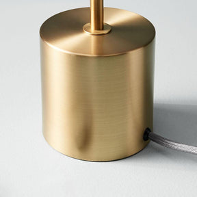 Lampe de Bureau Élégante et Réglable - Design Chic en Bois et Métal