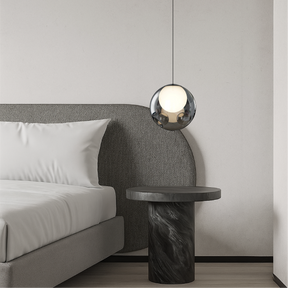 Lampe Suspendue en Verre Italien - Élégance Contemporaine et Ambiance Chaleureuse