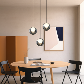 Lampe Suspendue en Verre Italien - Élégance Contemporaine et Ambiance Chaleureuse