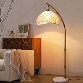 Lampe de Sol en Bambou - Élégance Contemporaine et Chaleur Accueillante