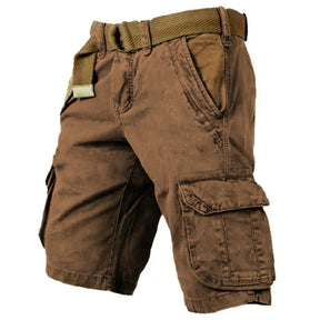 Shorts Cargo Confortables pour Hommes - Style Classique et Poches Pratiques