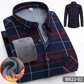 Chemise Flanelle Chaude pour Hommes - Style Décontracté et Confort Optimal