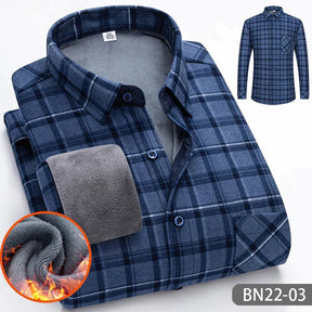 Chemise Flanelle Chaude pour Hommes - Style Décontracté et Confort Optimal
