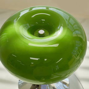 Lampe Contemporaine en Verre et Métal - Design Unique et Éclairage LED Économe