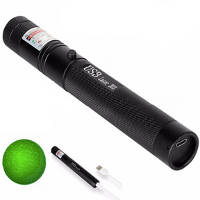 Pointeur Laser Longue Portée - Rechargeable et Sécurisé pour Extérieur