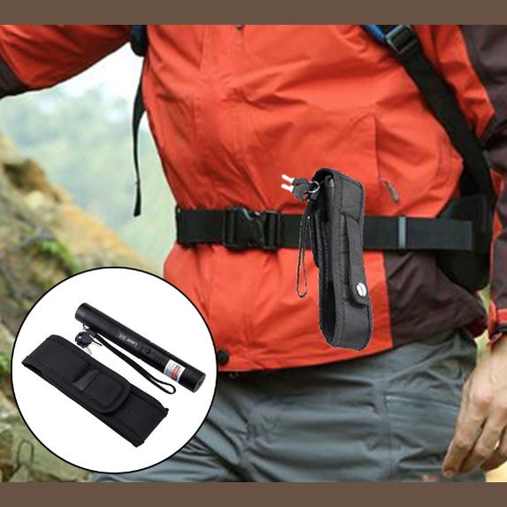 Pointeur Laser Longue Portée - Rechargeable et Sécurisé pour Extérieur