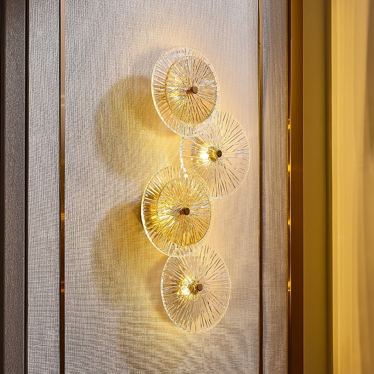 Applique Murale Fleurs de Lotus - Éclairage Élégant et Énergétiquement Efficace