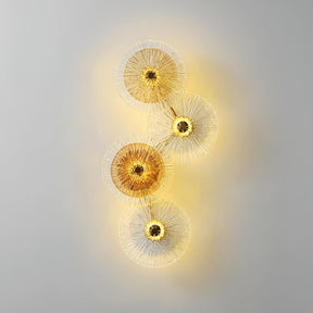 Applique Murale Fleurs de Lotus - Éclairage Élégant et Énergétiquement Efficace