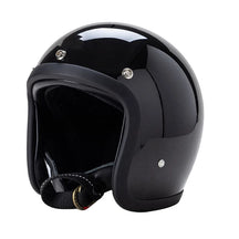 Casque de Moto Vintage Sécurisé - Léger et Confortable pour Longues Balades