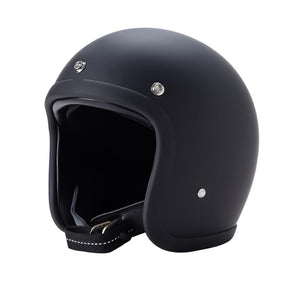 Casque de Moto Vintage Sécurisé - Léger et Confortable pour Longues Balades