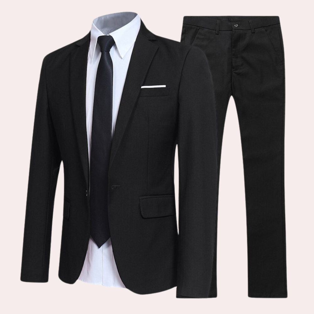 Costume d'été ajusté pour Homme - Élégance et Confort pour Toutes les Occasions