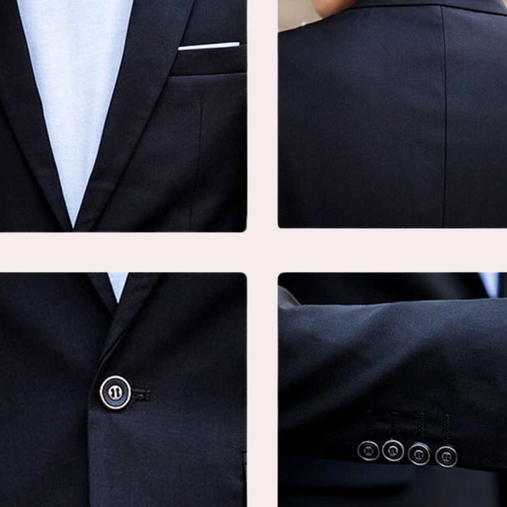 Costume d'été ajusté pour Homme - Élégance et Confort pour Toutes les Occasions