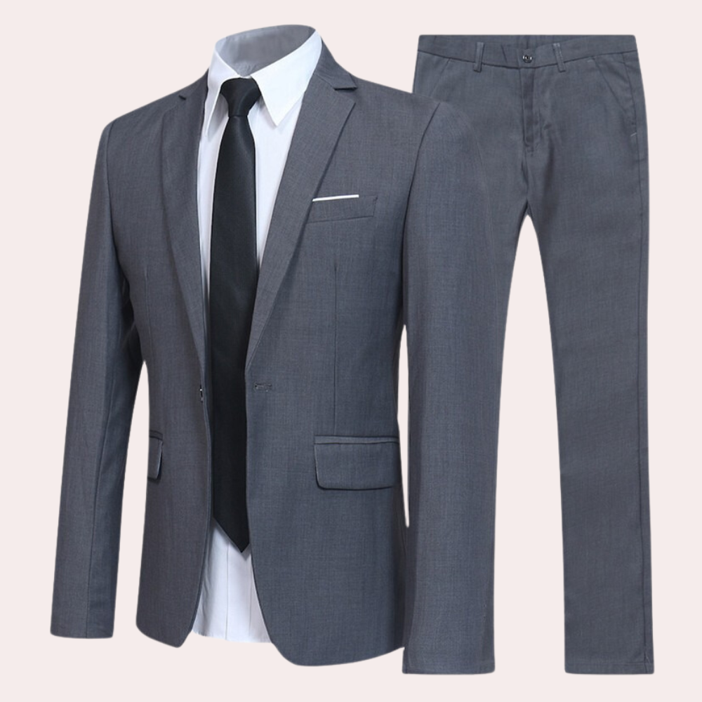 Costume d'été ajusté pour Homme - Élégance et Confort pour Toutes les Occasions