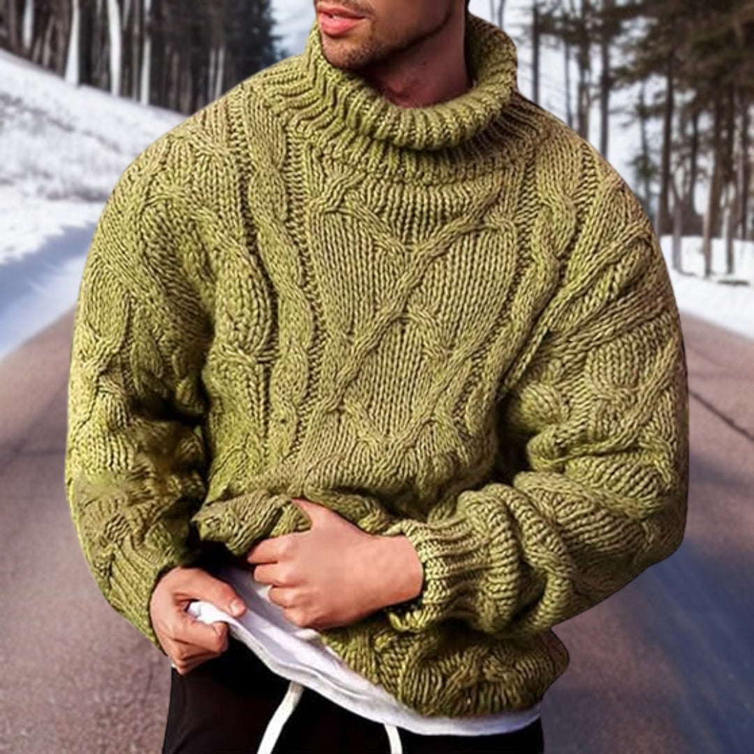 Pull en Tricot Chaud et Élégant - Style Moderne pour Toutes Occasions