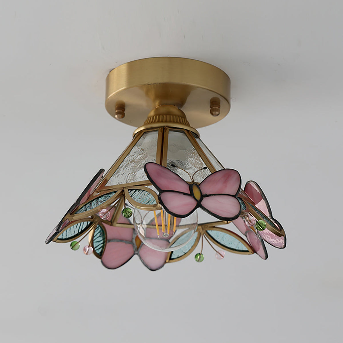 Lampe de Plafond en Forme de Papillon - Éclairage Doux et Magique pour Enfants