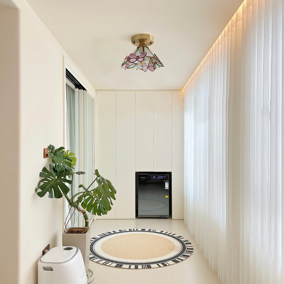 Lampe de Plafond en Forme de Papillon - Éclairage Doux et Magique pour Enfants