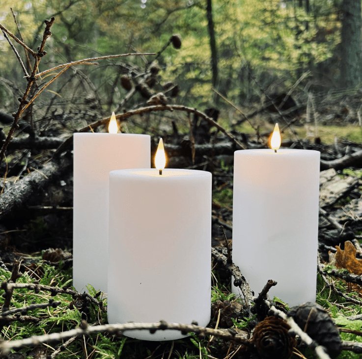 Bougies LED Sans Flamme Extérieures - Élégantes, Résistantes et Télécommandées
