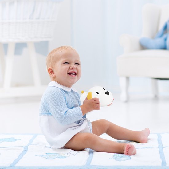 Lumière Nocturne Dimmable pour Enfants | Silicone Sûr et Rechargeable