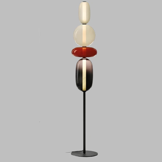 Lampe sur Pied Multicolore - Élégance et Ambiance Personnalisable
