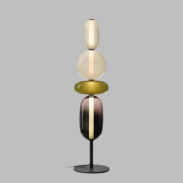 Lampe sur Pied Multicolore - Élégance et Ambiance Personnalisable