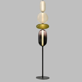 Lampe sur Pied Multicolore - Élégance et Ambiance Personnalisable