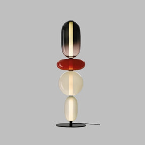 Lampe sur Pied Multicolore - Élégance et Ambiance Personnalisable