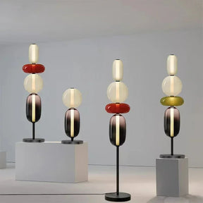 Lampe sur Pied Multicolore - Élégance et Ambiance Personnalisable