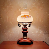 Lampe de Table en Terre Cuite - Design Intemporel et Lueur Chaleureuse