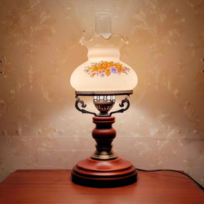 Lampe de Table en Terre Cuite - Design Intemporel et Lueur Chaleureuse