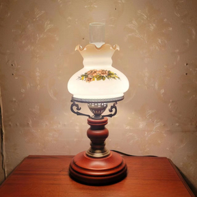 Lampe de Table en Terre Cuite - Design Intemporel et Lueur Chaleureuse