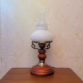 Lampe de Table en Terre Cuite - Design Intemporel et Lueur Chaleureuse