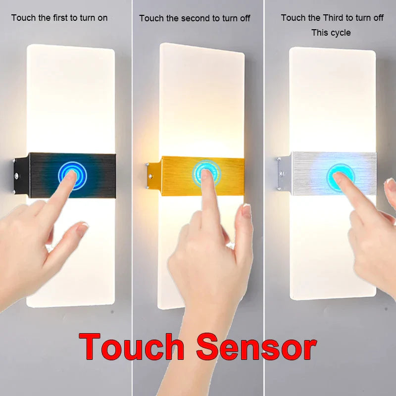 Lampe Murale LED avec Capteur - Éclairage Intelligent pour Espaces Intérieurs